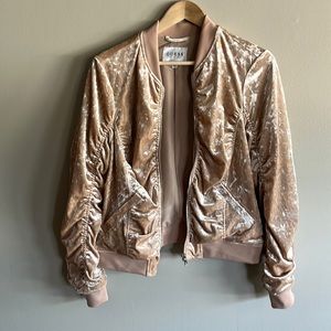 Guess Velvet Bomber Jacket